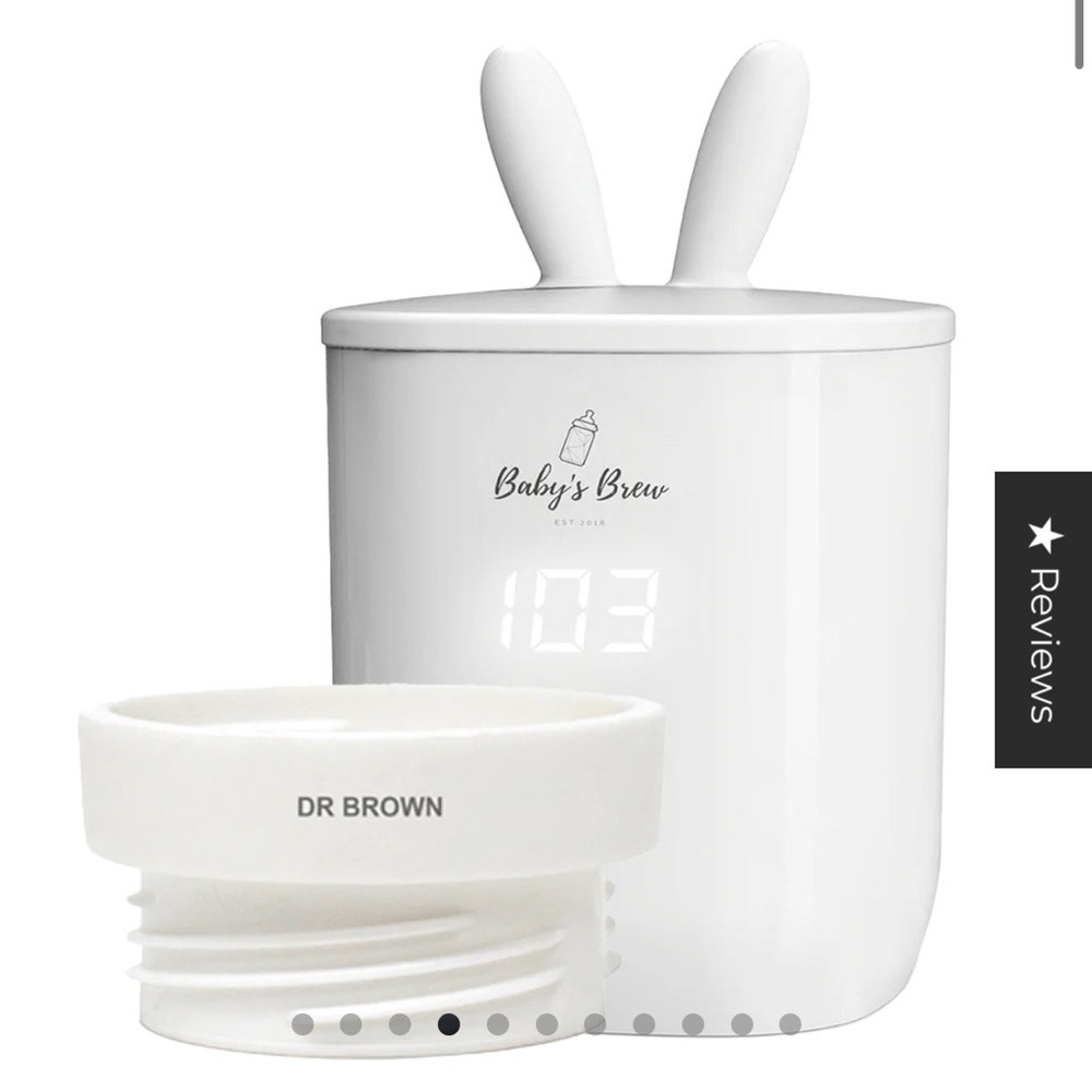 Baby's Brew Bottle Warmer & Wide Neck Adapter
